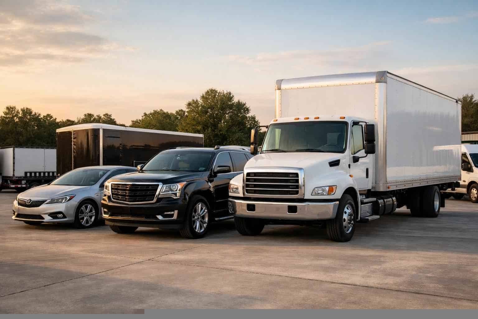 What Vehicle Sizes Do You Offer In Garland Texas?