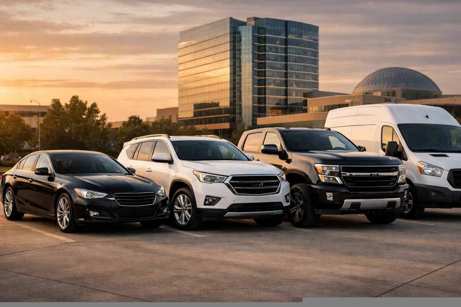 What Vehicle Sizes Do You Offer In Irving Texas?