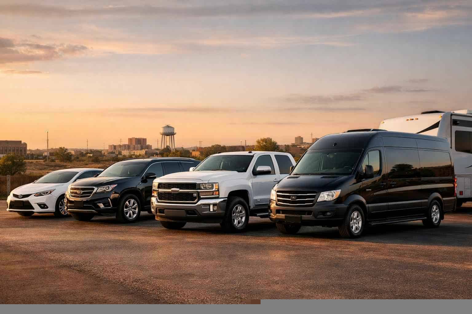 What Vehicle Sizes Do You Offer In Lubbock Texas