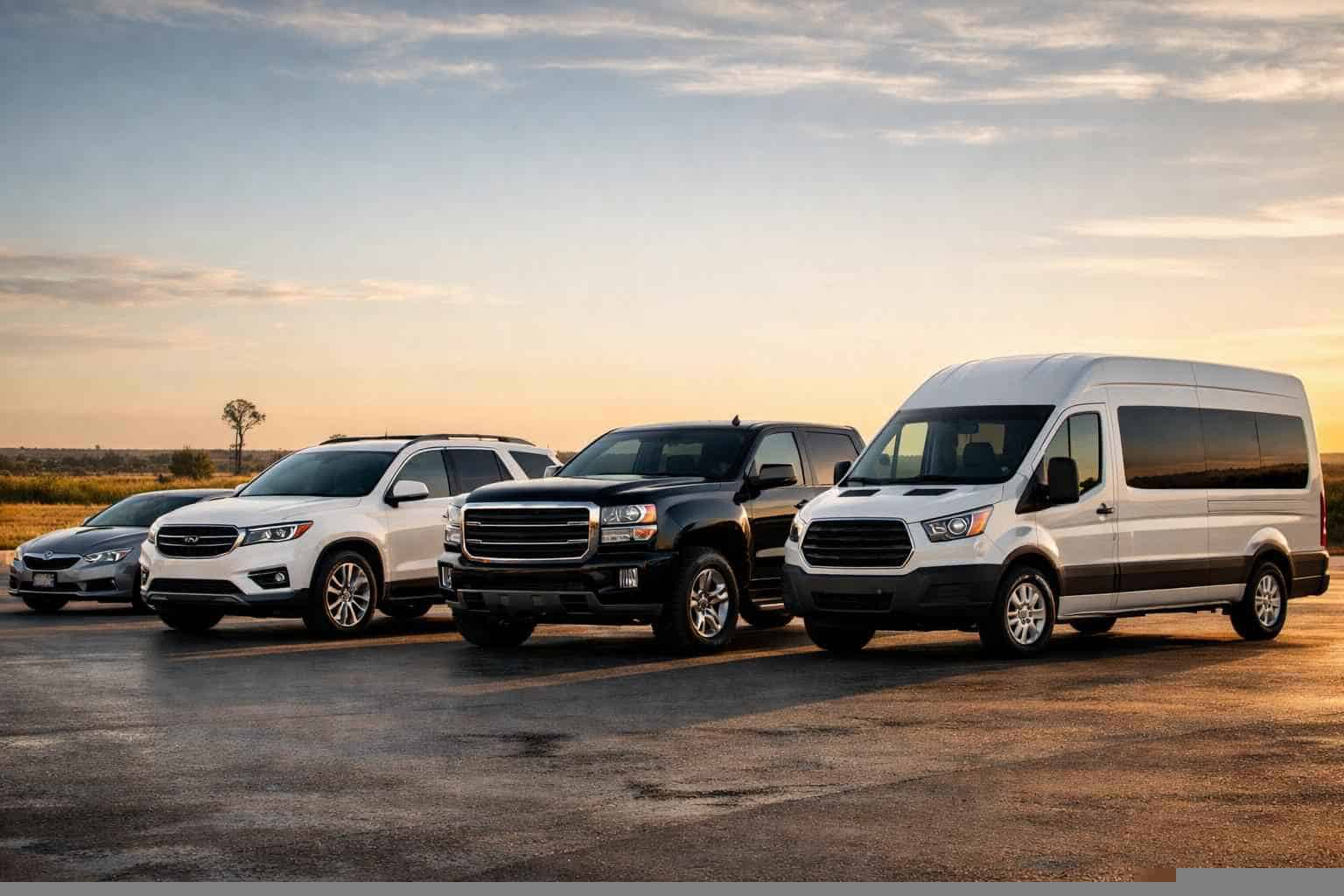 What Vehicle Sizes Do You Offer In Lubbock Texas