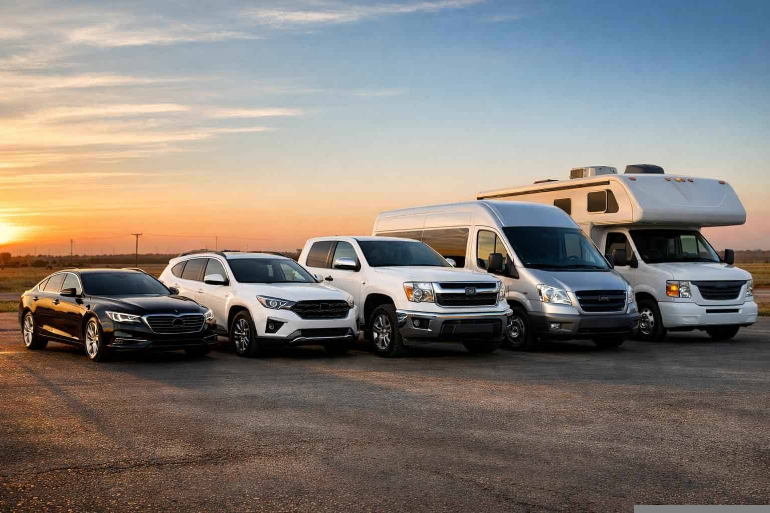 What Vehicle Sizes Do You Offer In Lubbock Texas