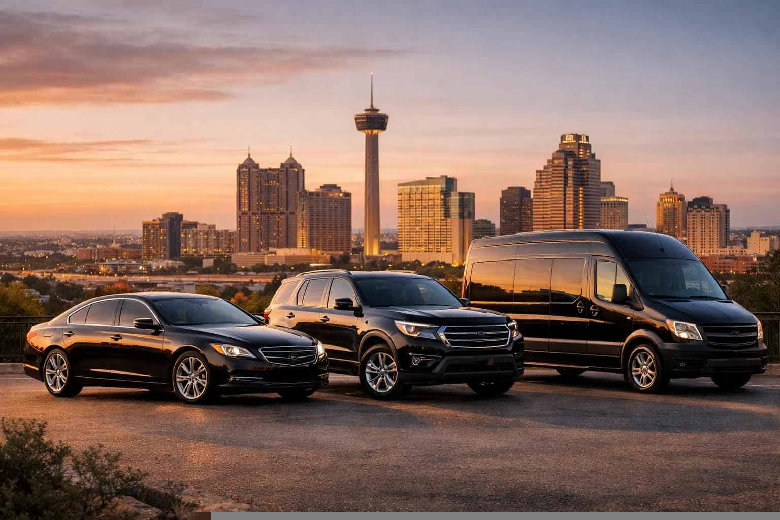 What vehicle sizes do you offer in San Antonio Texas?