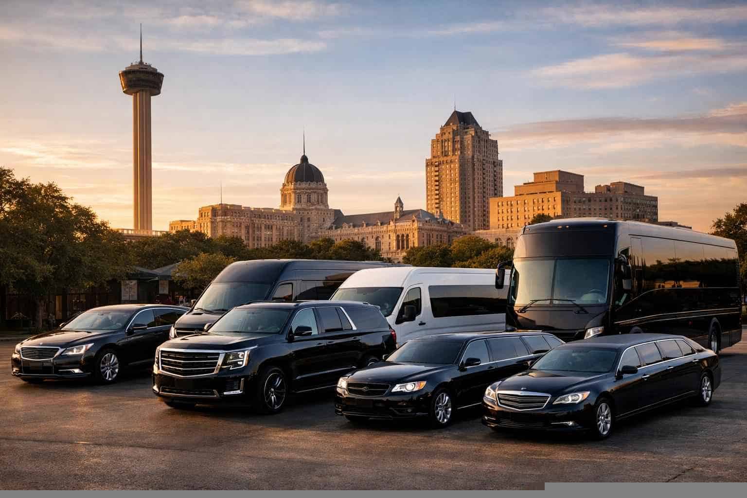What vehicle sizes do you offer in San Antonio Texas?