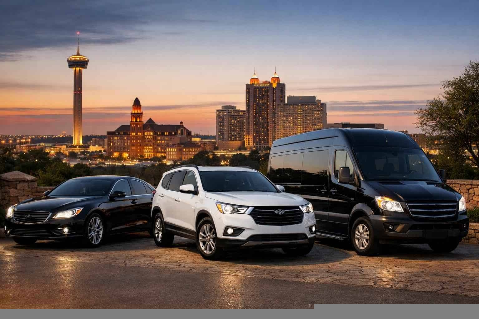 Passenger Van Sizes For San Antonio Groups