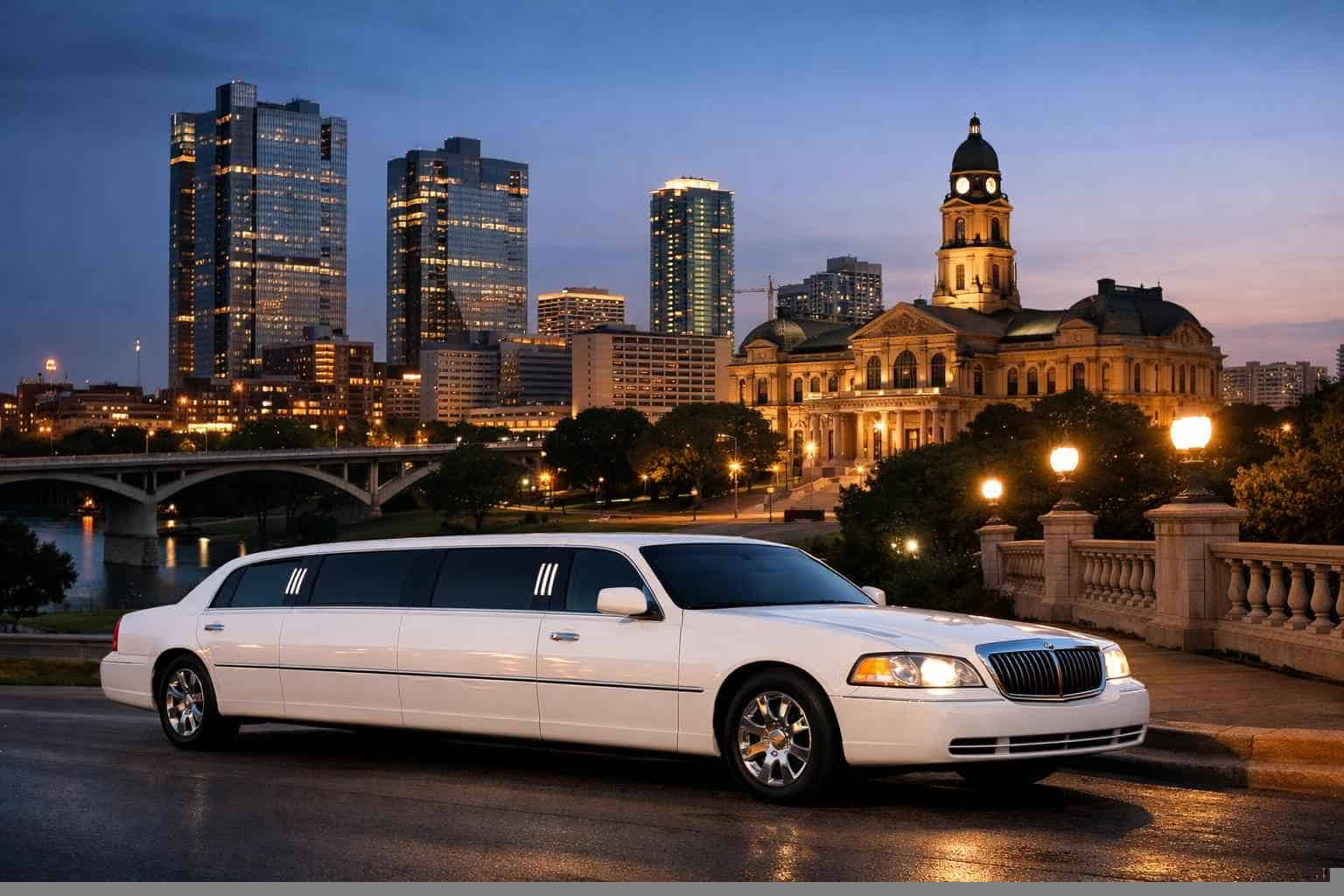 White Limo Rentals For Weddings And Proms