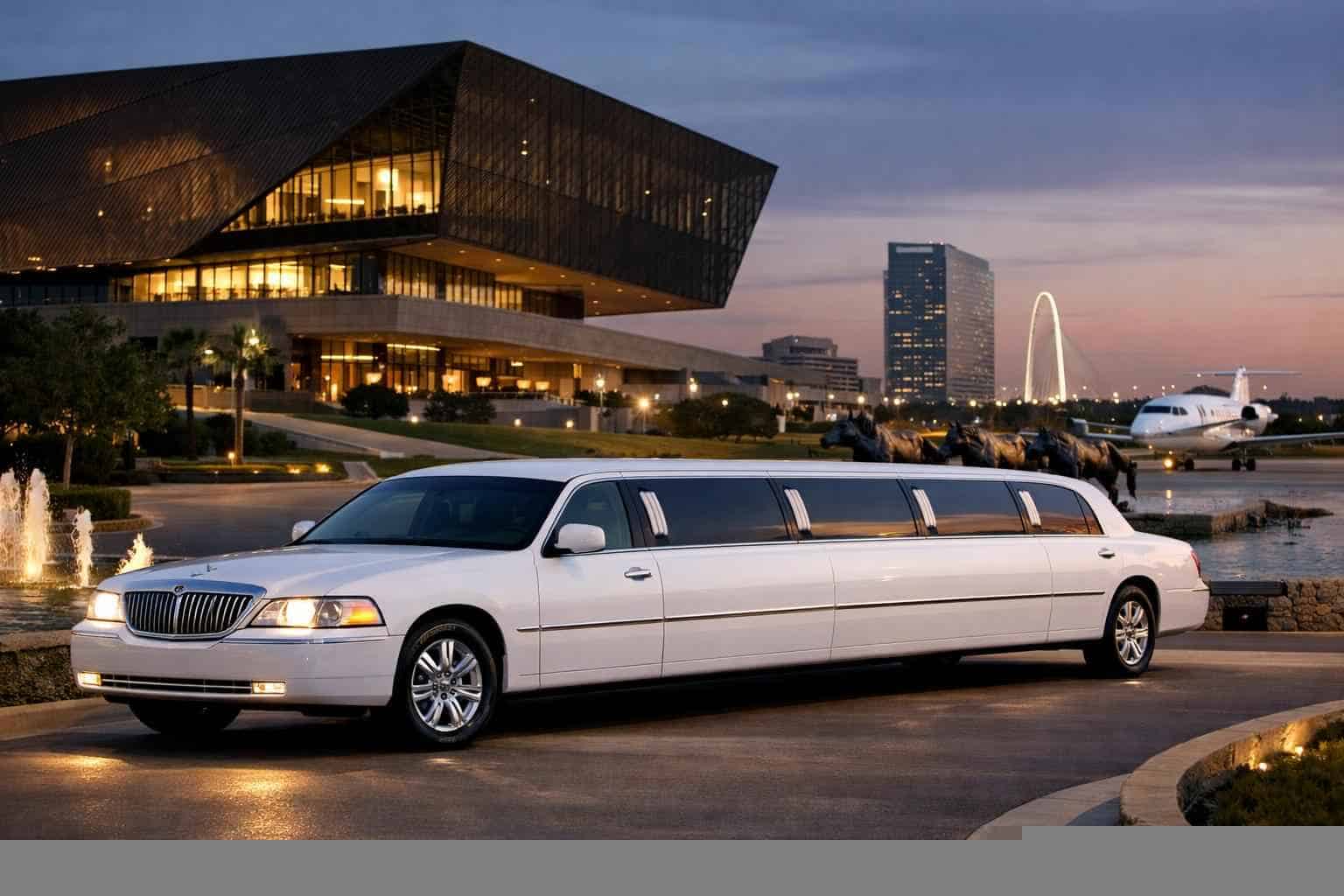 White Limo Rental Services In Irving Texas