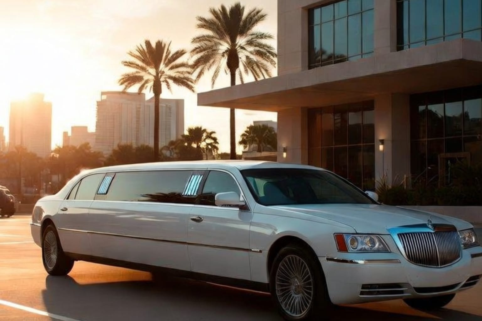 Best Orlando FL White Limo Company
