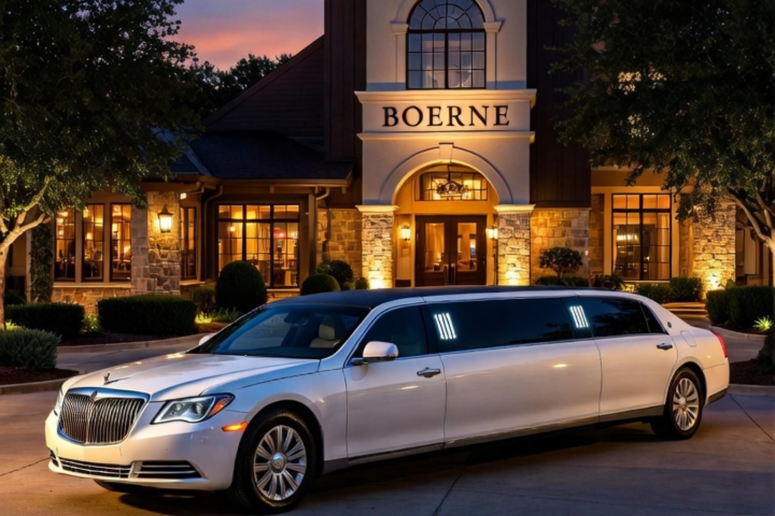 How Much Does A White Limo Rental Cost In Boerne Texas