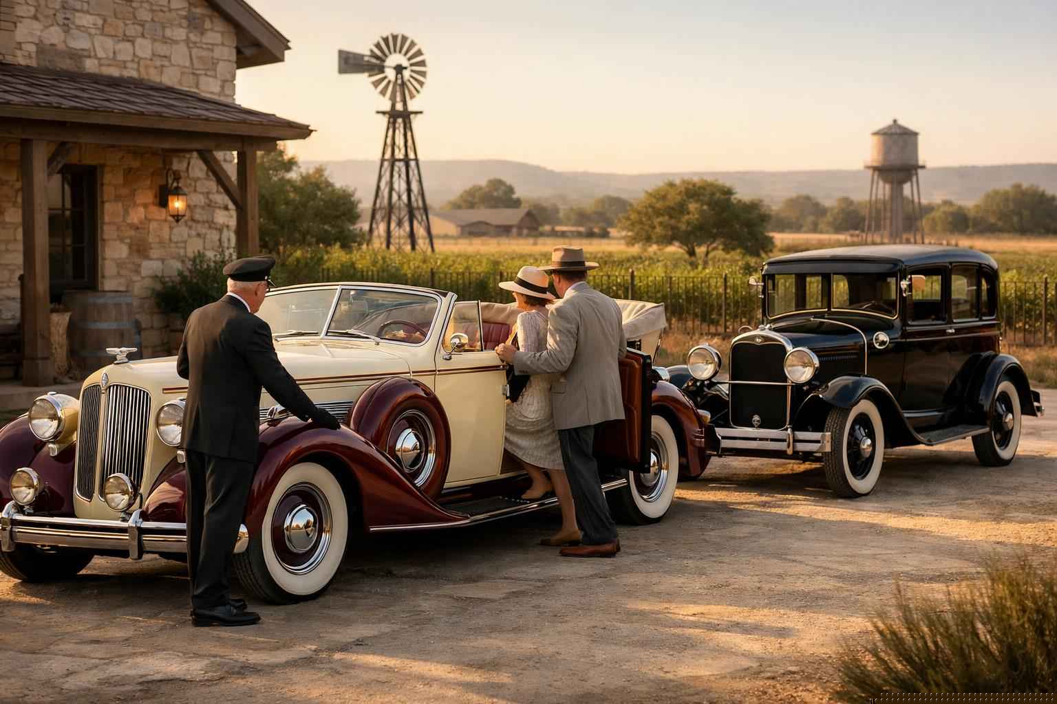 Antique Vehicle Rental Services Fredericksburg TX