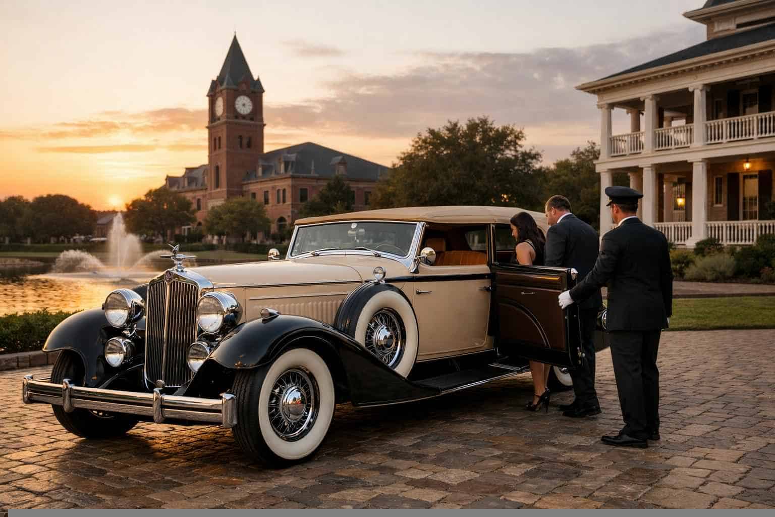 Antique Vehicle Rental Services With Driver In Frisco Texas