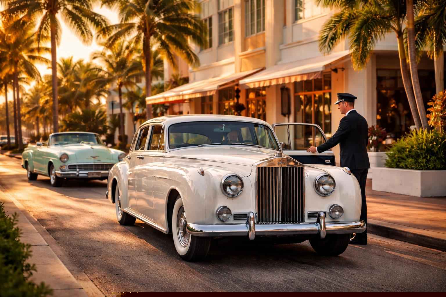 Antique Vehicle Rental Services with Driver in Miami Florida