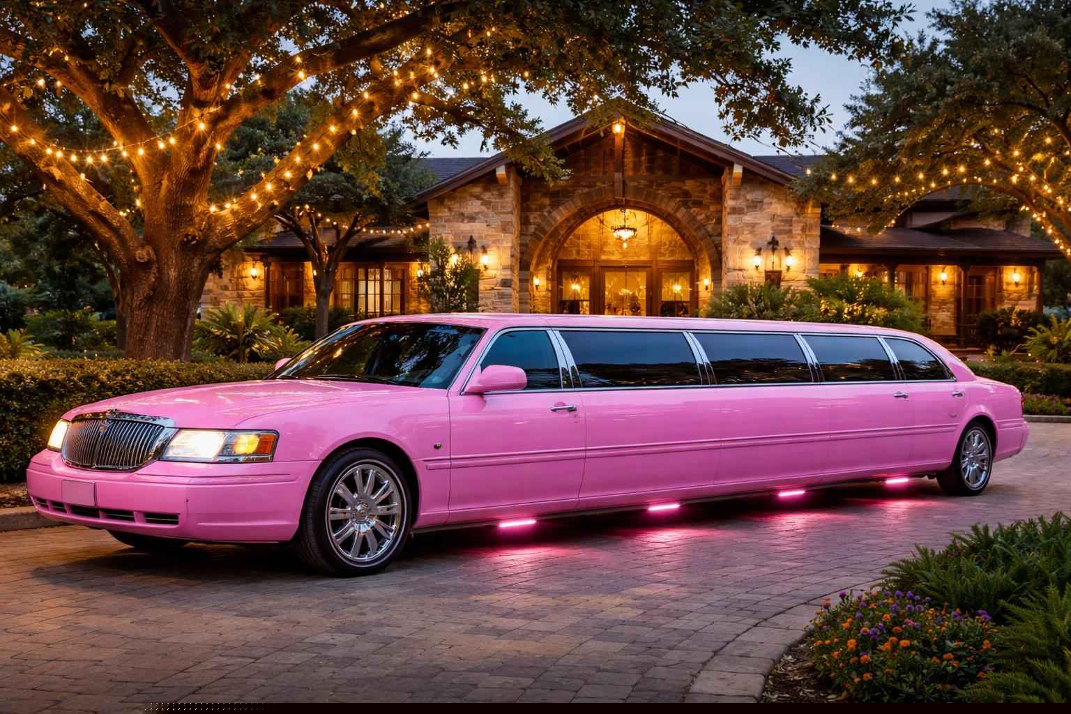 Best Pink Limo Company In Boerne TX