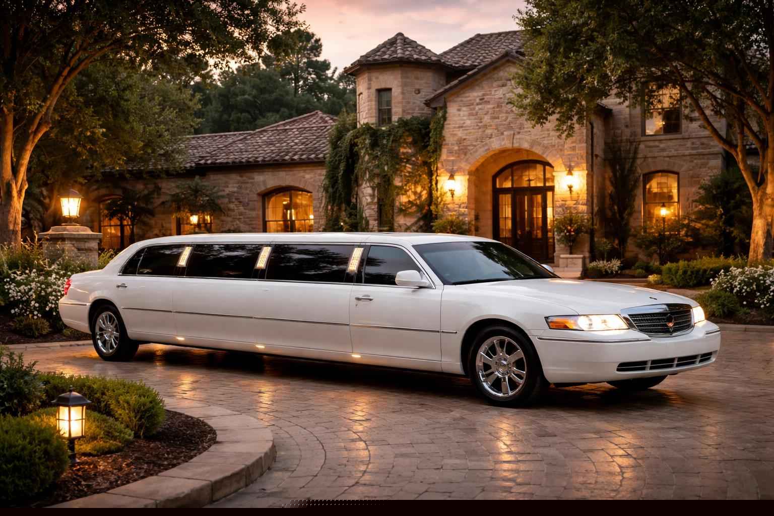 Best Boerne TX White Limo Company