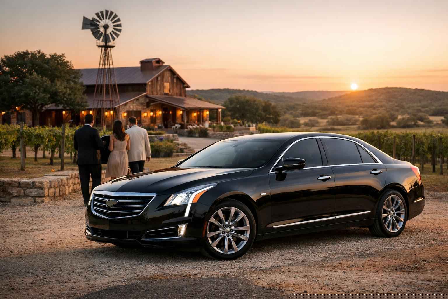 Best Fredericksburg TX Black Car Company