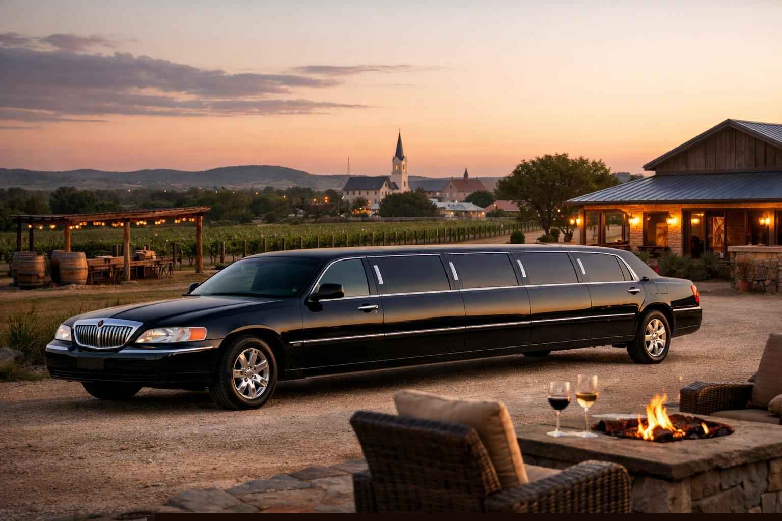 Best Fredericksburg TX Black Limo Company