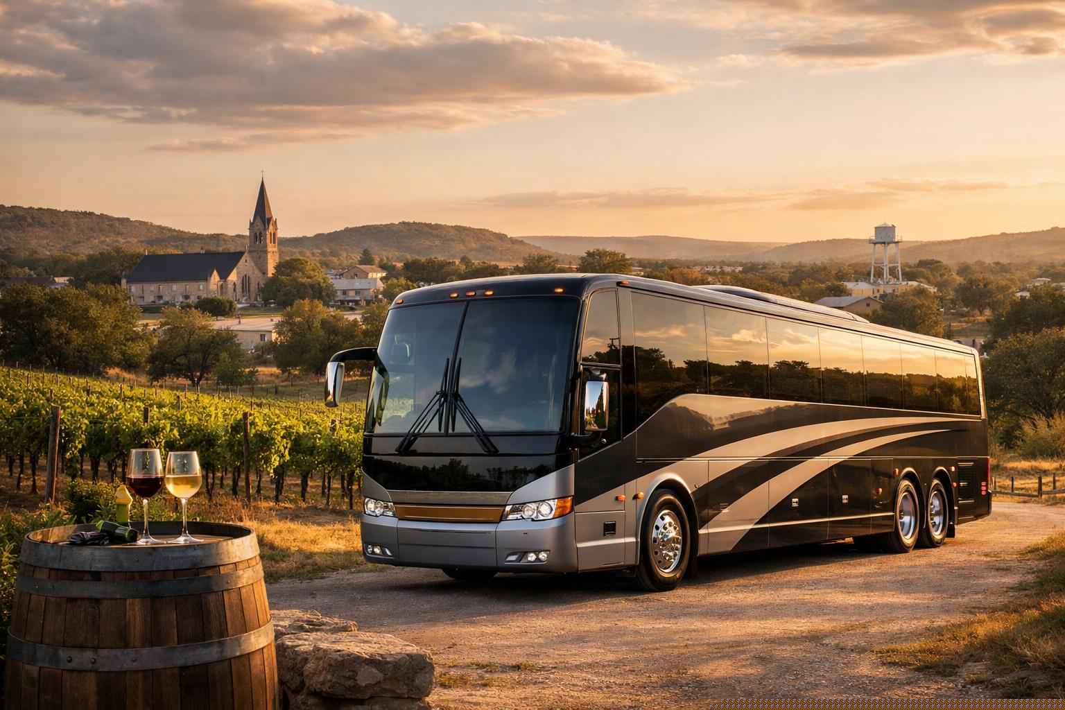 Best Bus Company in Fredericksburg Texas
