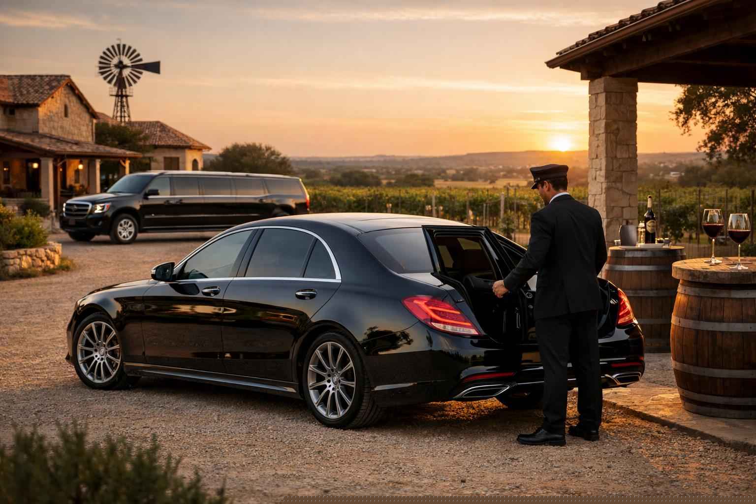 Best Chauffeur Company in Fredericksburg TX