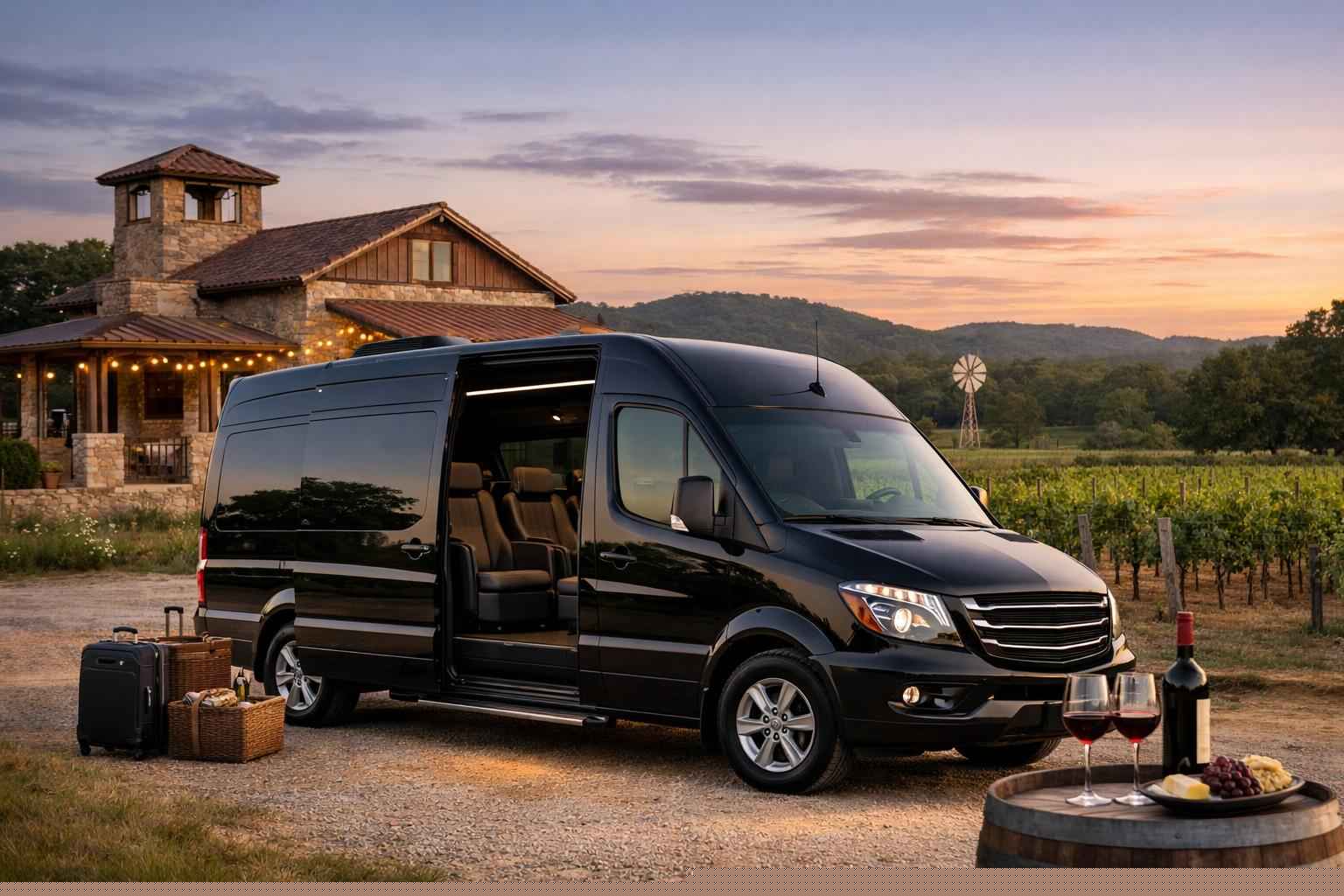 Top Passenger Van Company In Fredericksburg TX