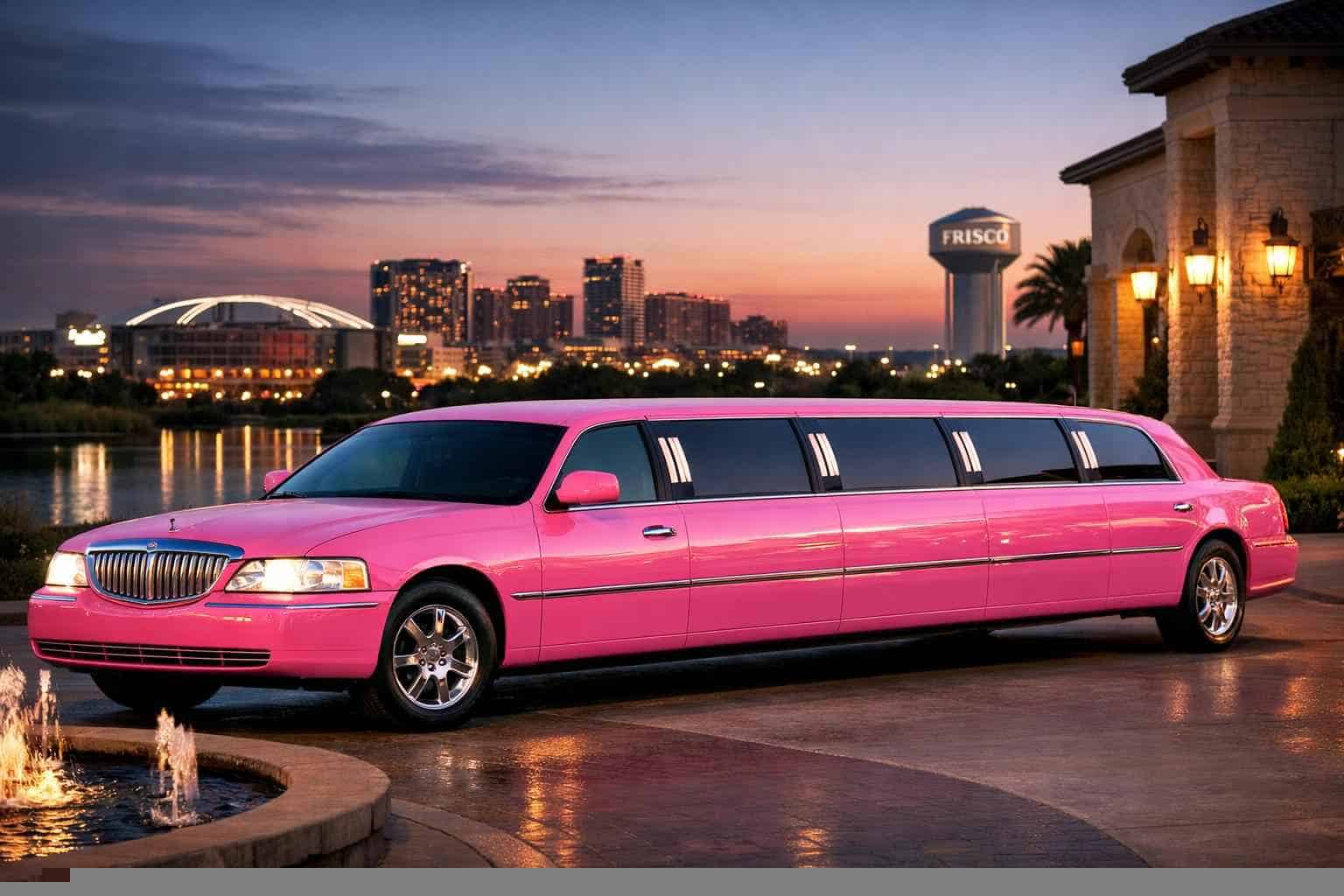 Best Frisco TX Pink Limo Company