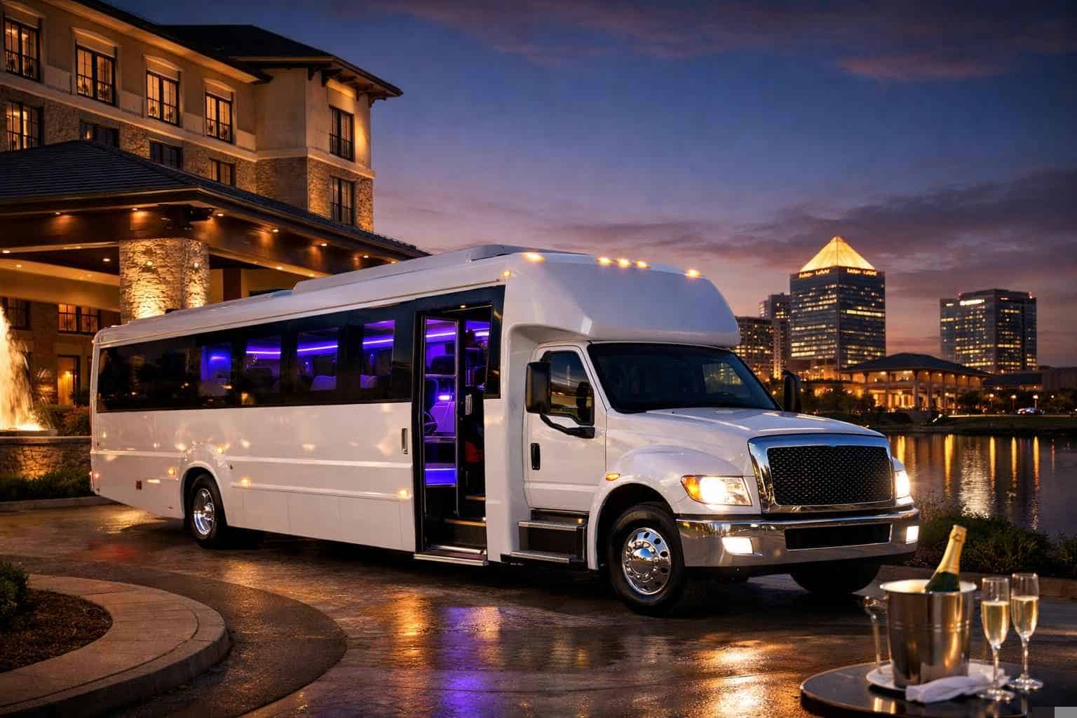 Best Frisco TX White Bus Company