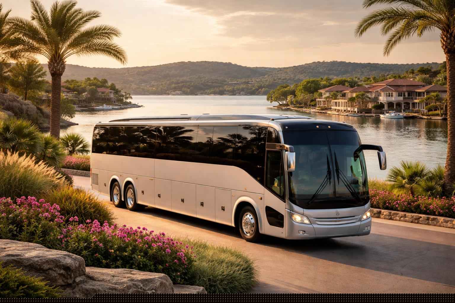 Best Charter Bus Company in Horseshoe Bay TX