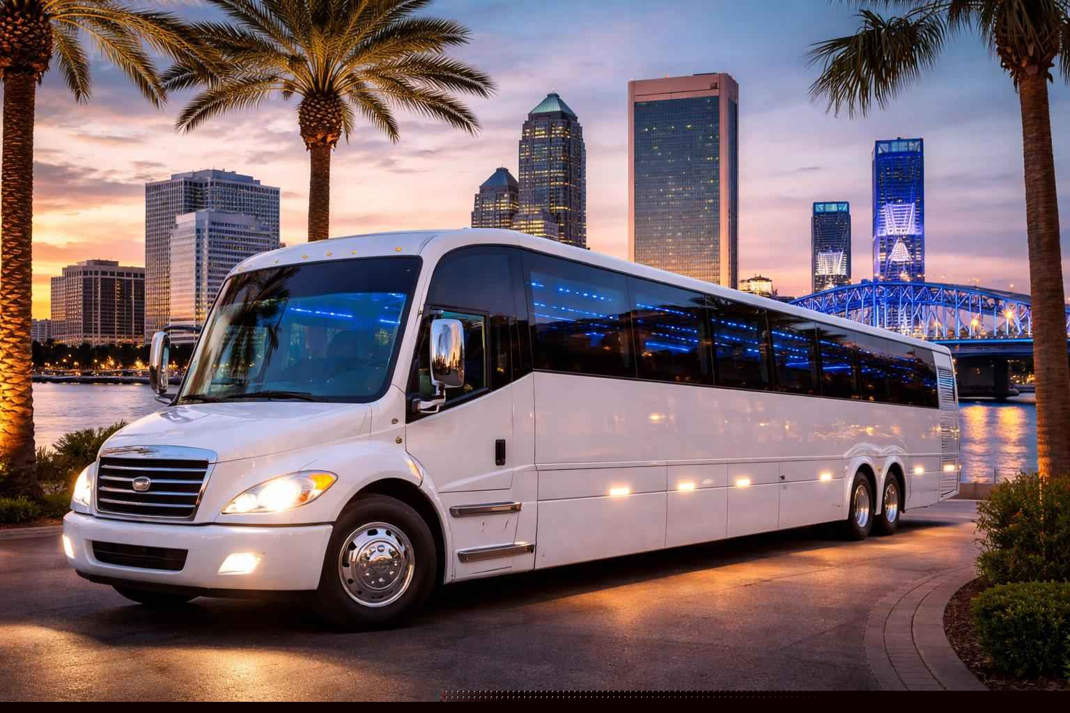 Best Jacksonville FL White Bus Company