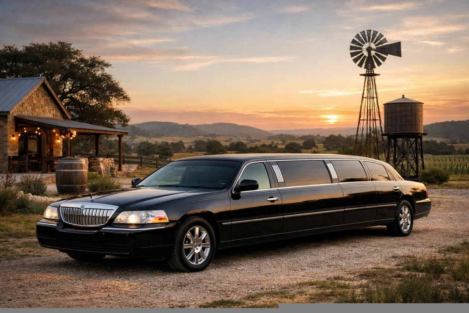 Best Johnson City TX Black Limo Company