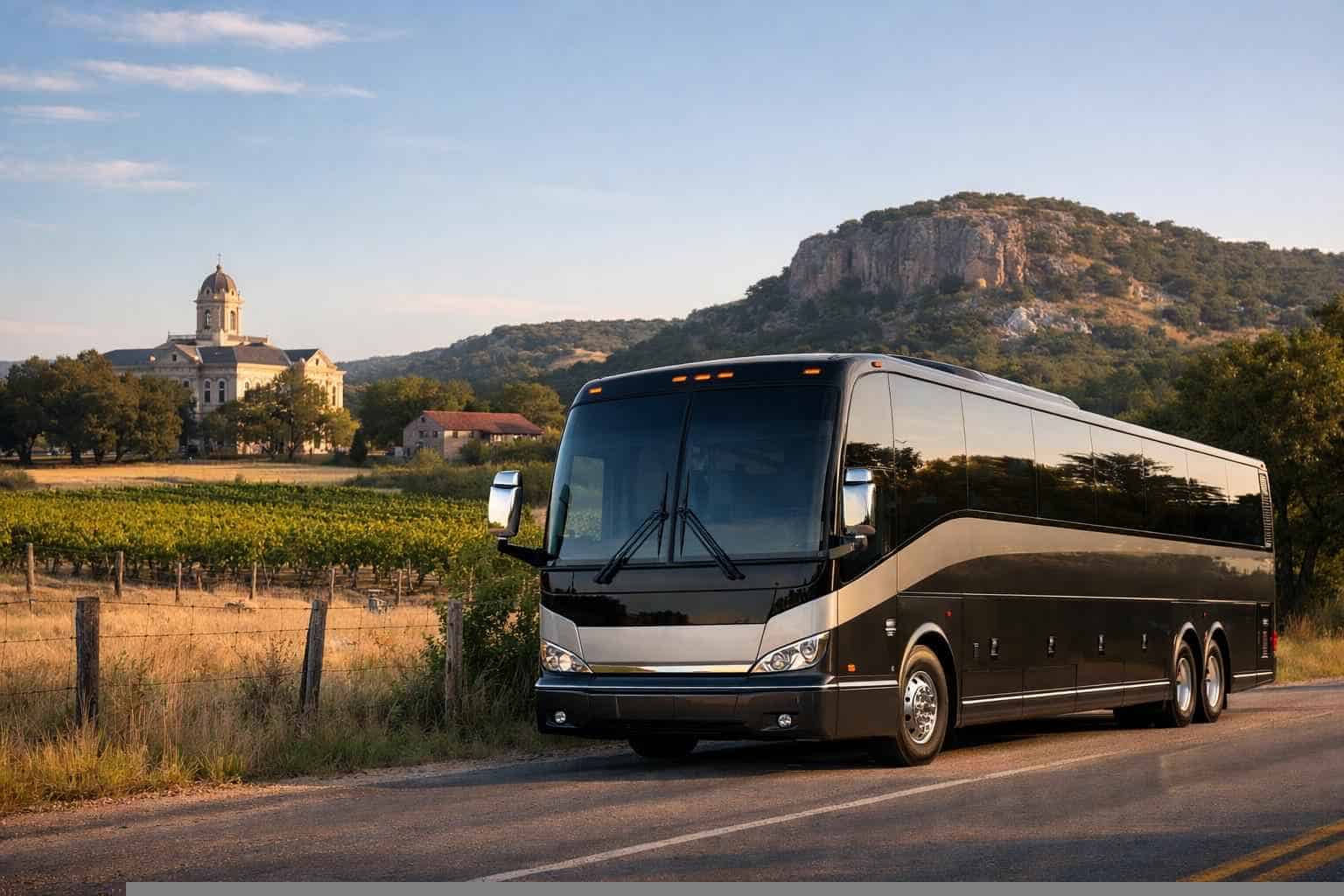 Best Charter Bus Company in Johnson City TX