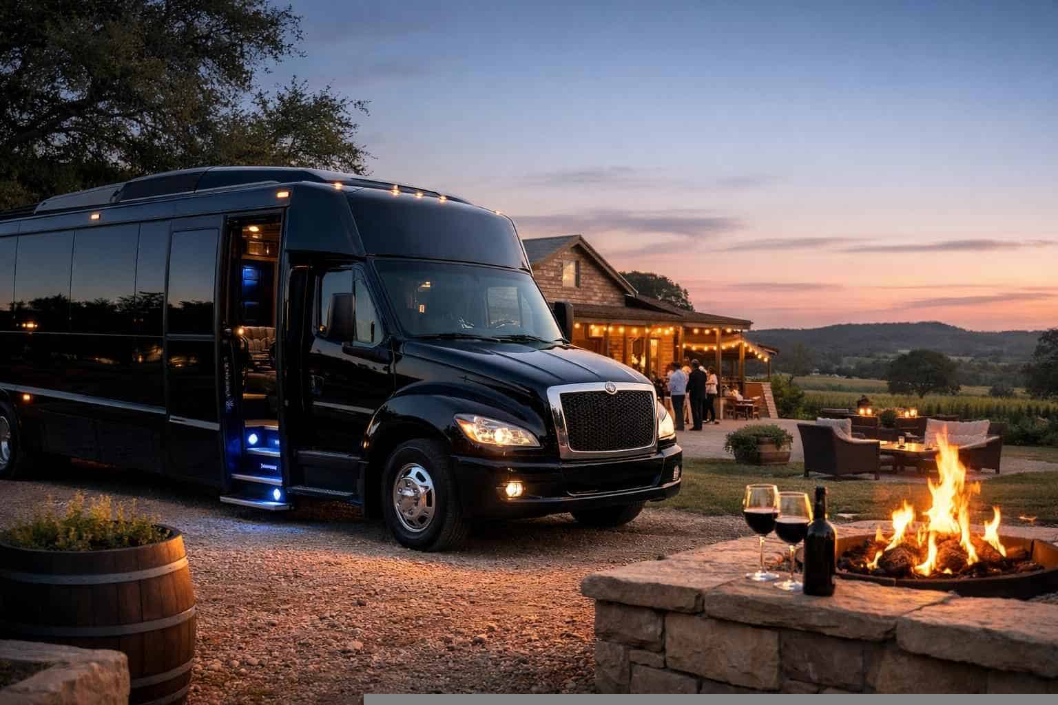 Best Johnson City TX Limo Bus Company