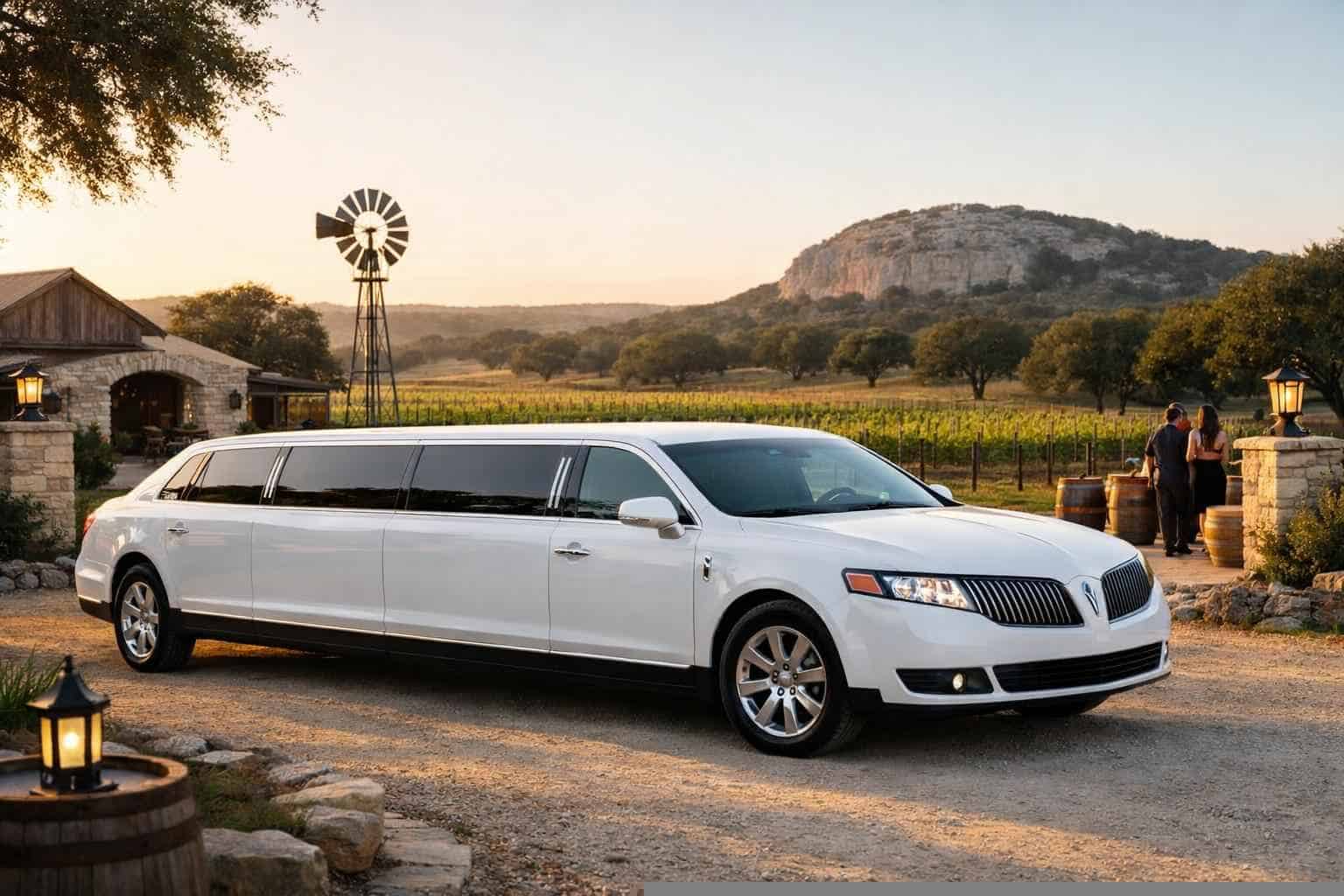 Best Johnson City TX White Limo Company