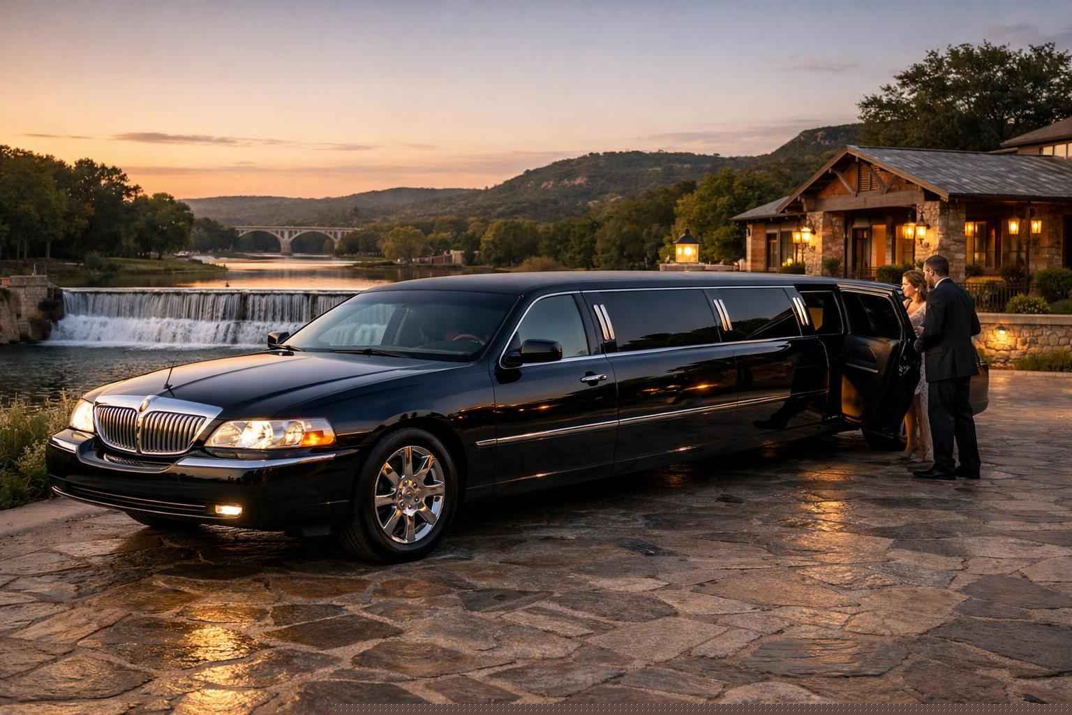 Best Kerrville TX Black Limo Company