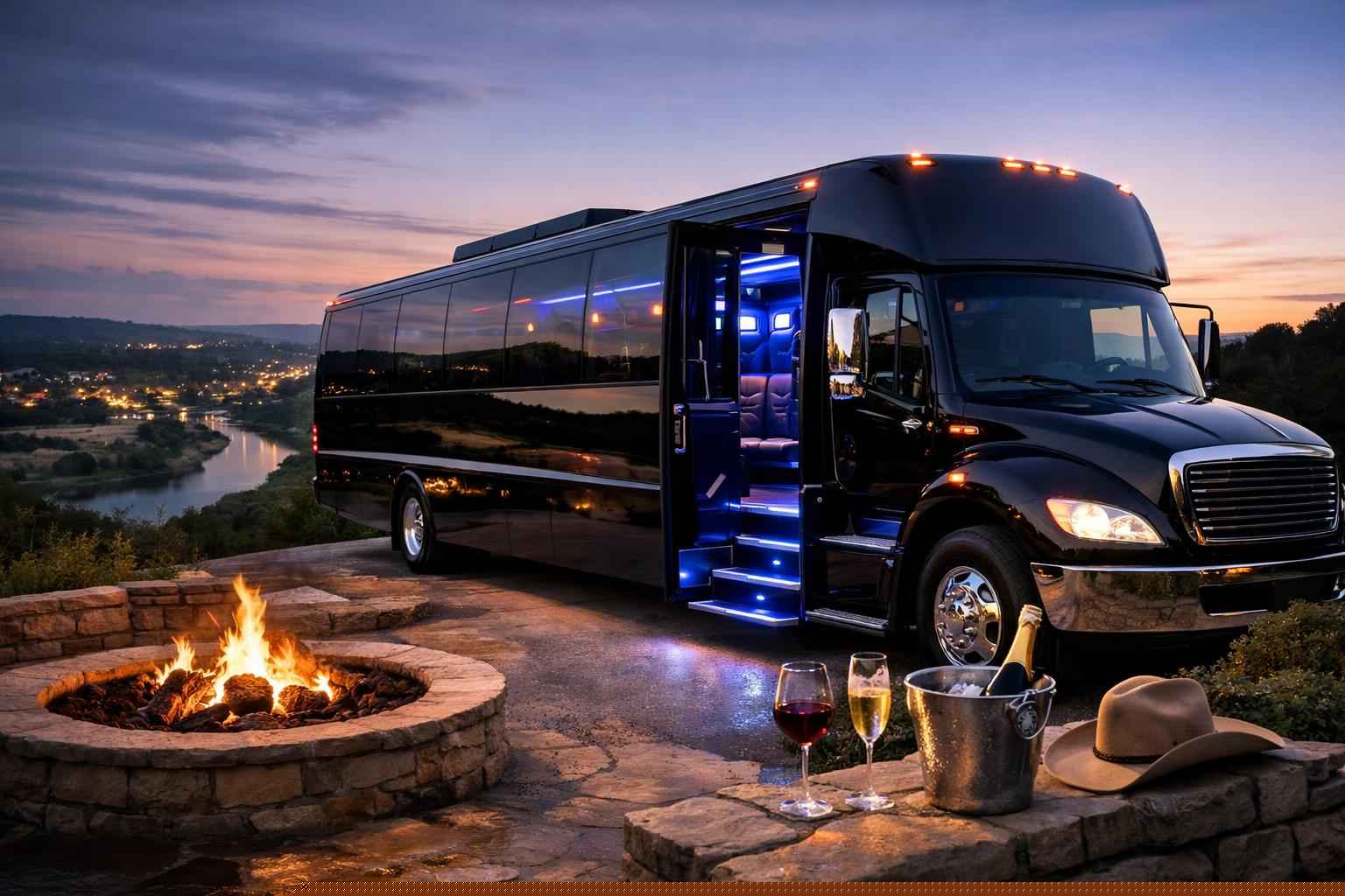 Best Kerrville TX Party Bus Company