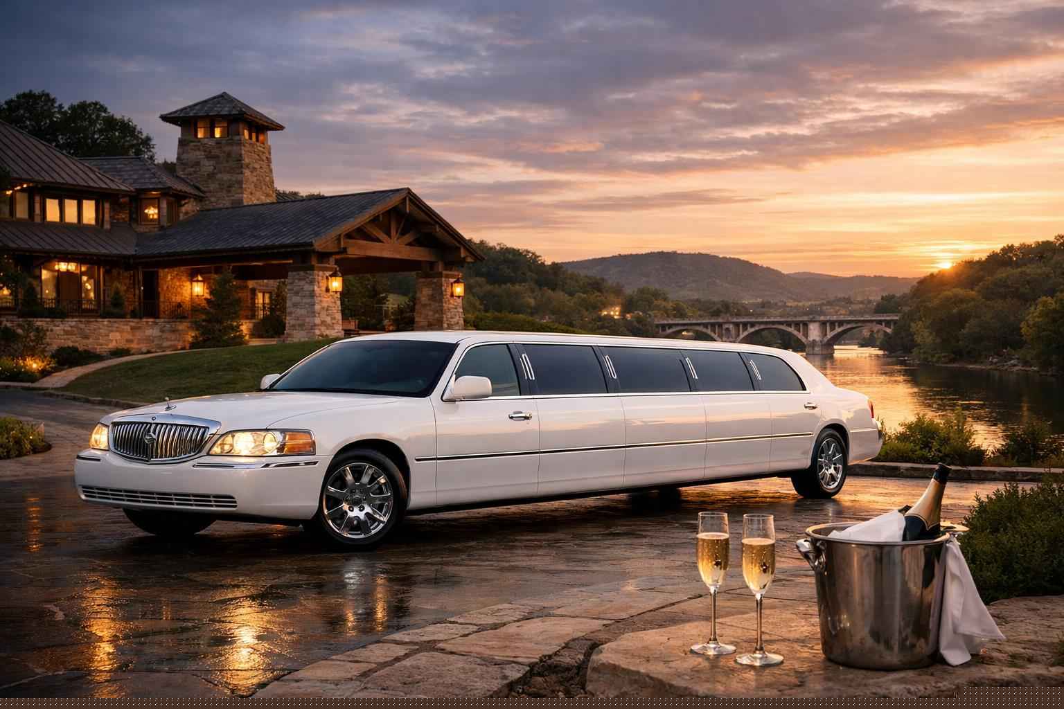Best Kerrville TX White Limo Company