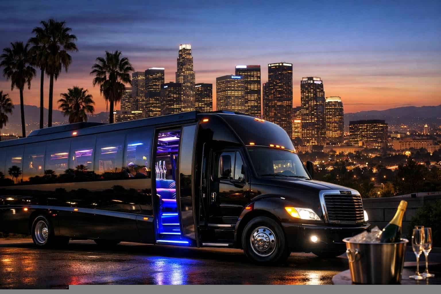Best Los Angeles CA Party Bus Company