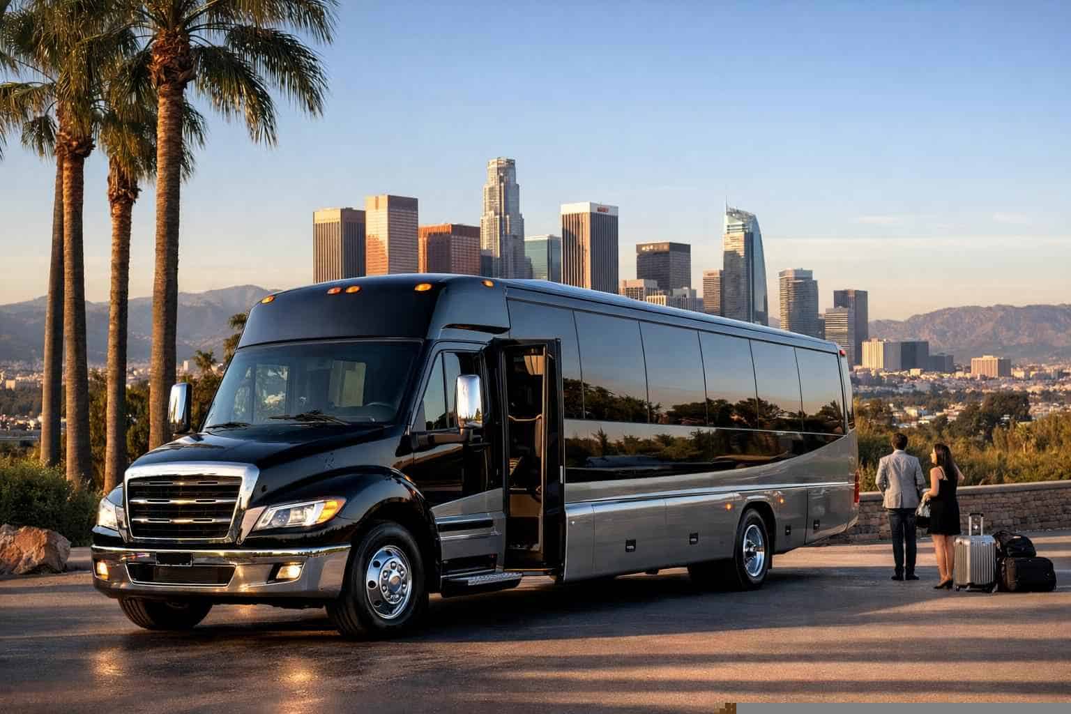 Best Los Angeles CA Shuttle Bus Company