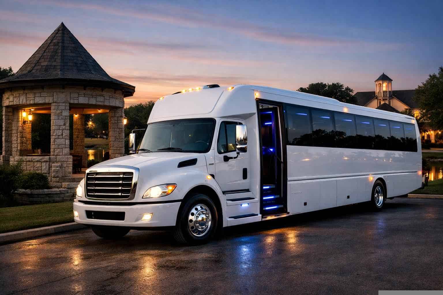 Best McKinney TX White Bus Company
