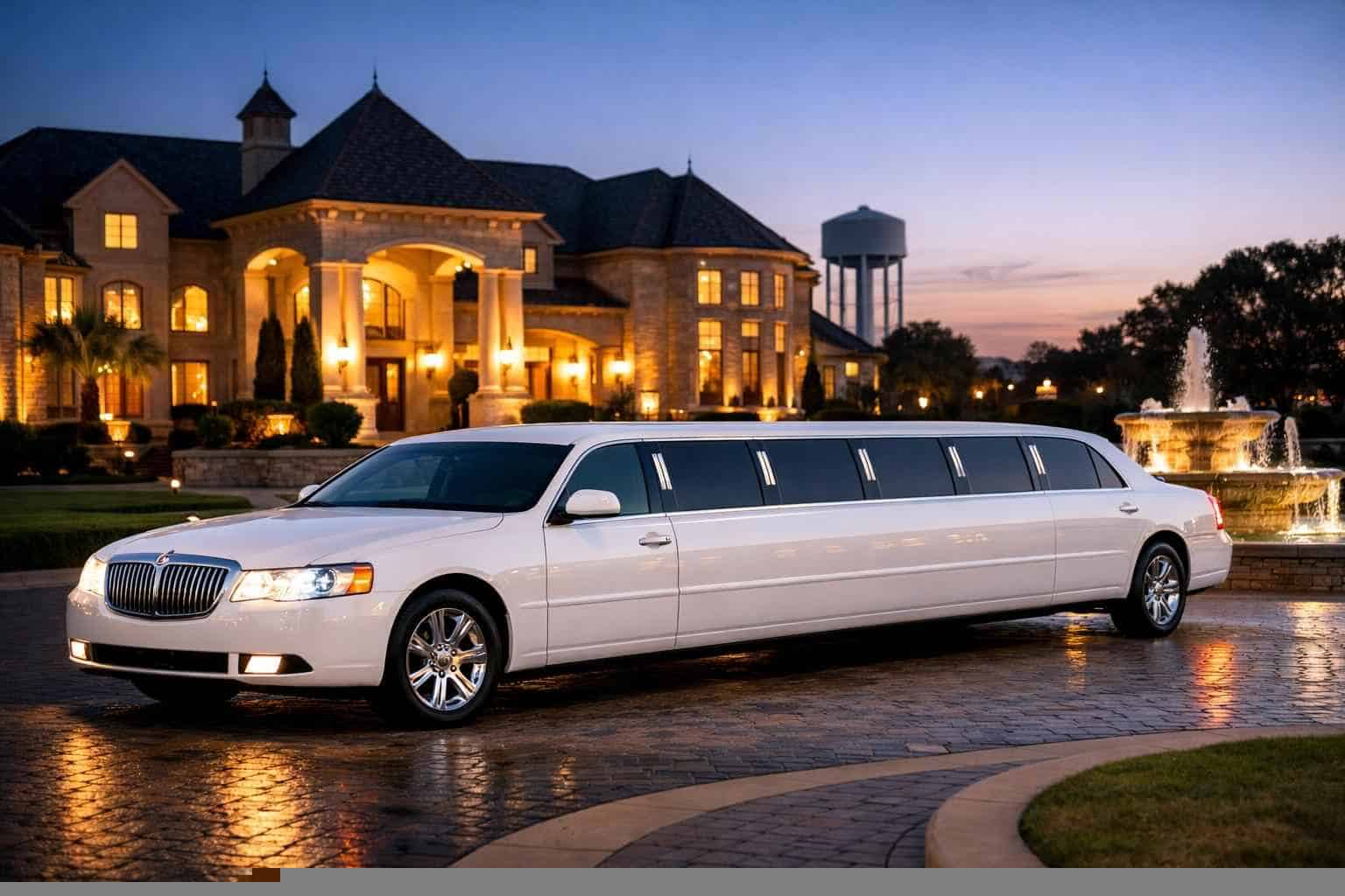 Best McKinney TX White Limo Company