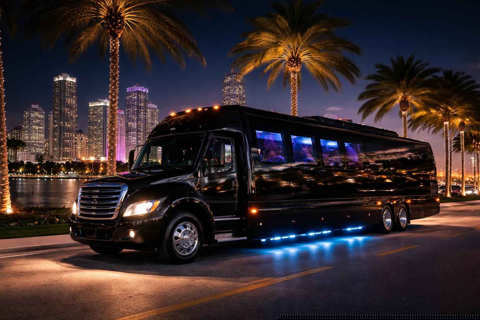 Best Miami FL Black Bus Company