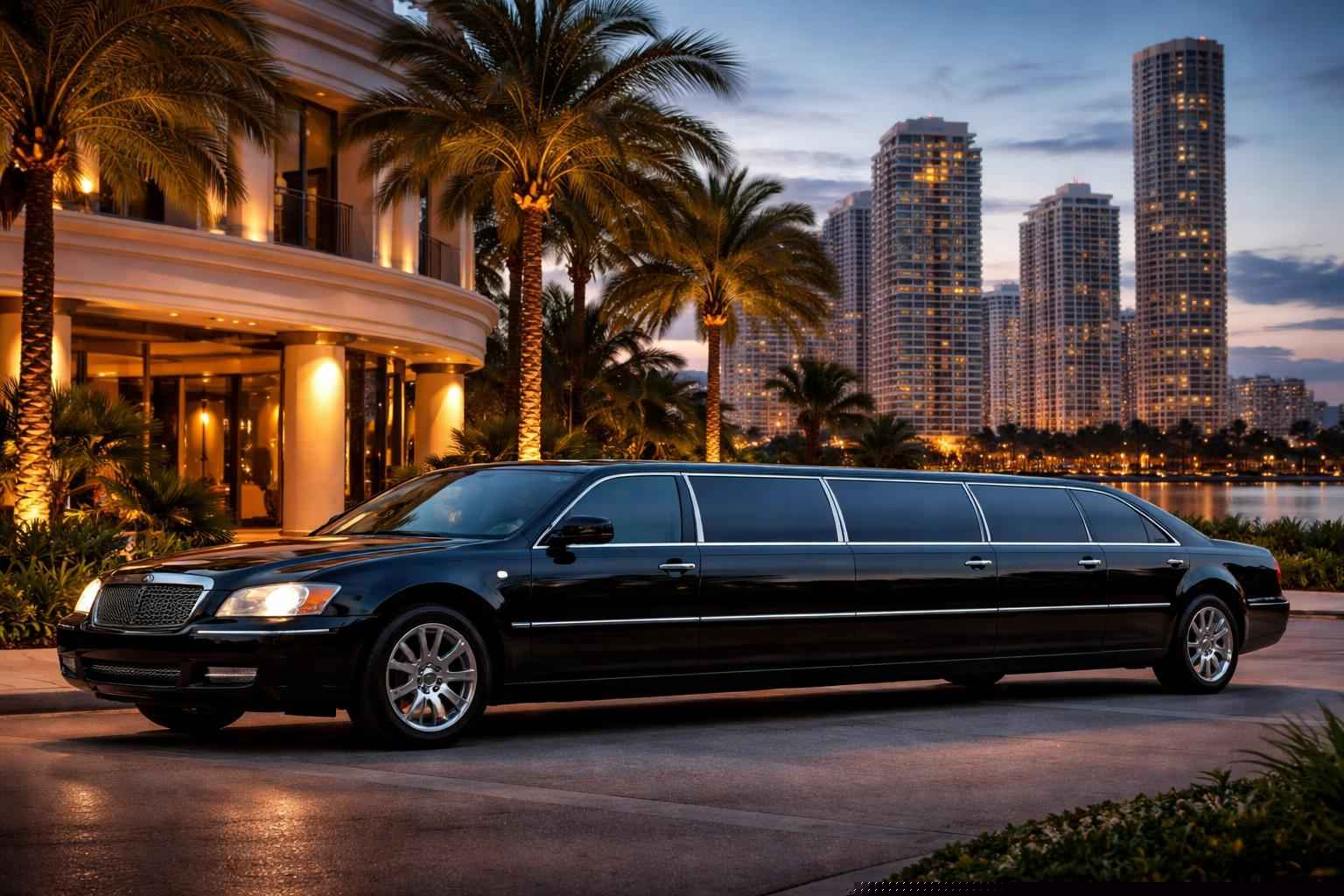 Best Miami FL Black Limo Company