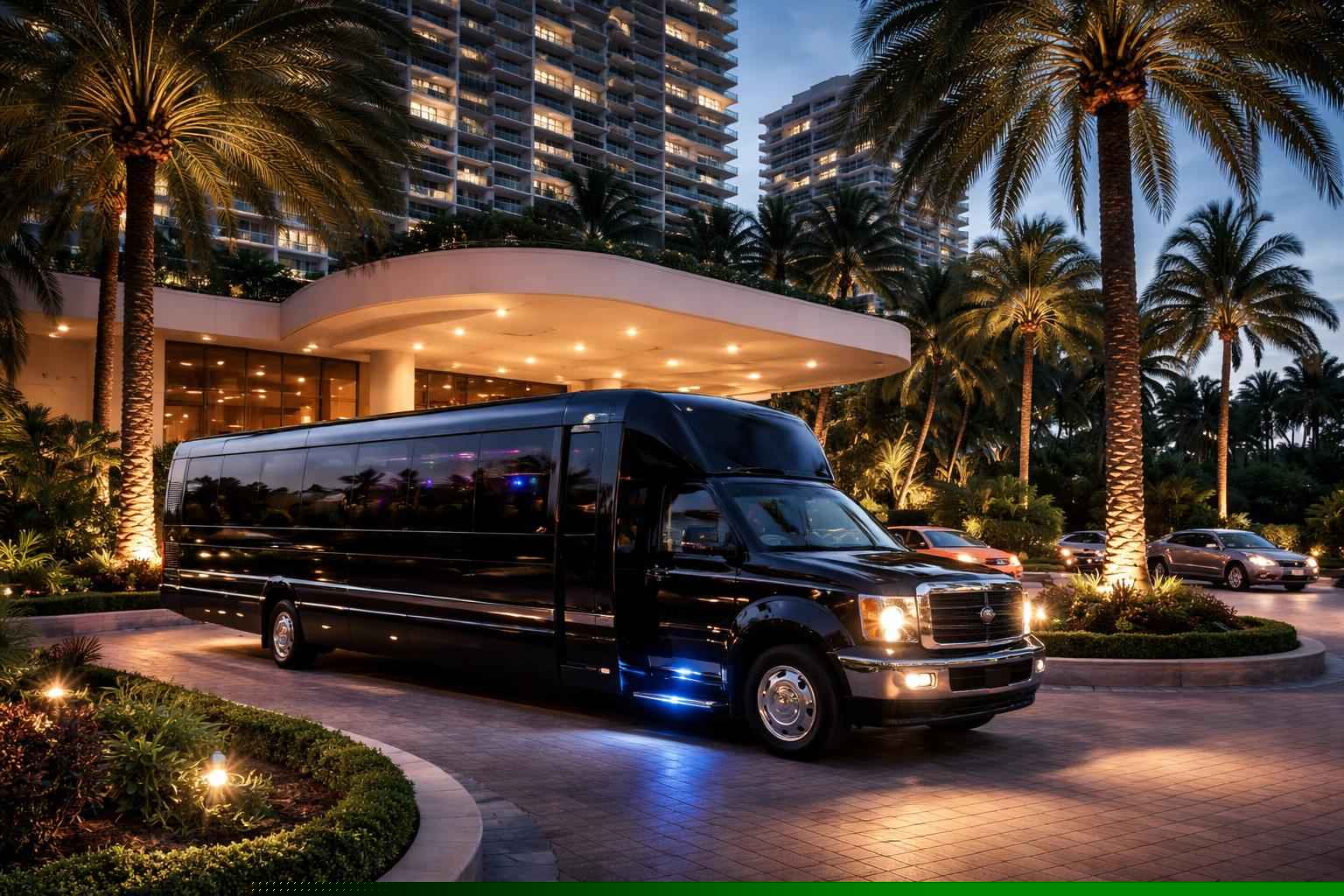 Best Miami FL Limo Bus Company