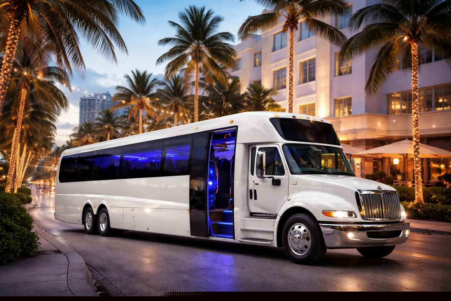 Best Miami FL White Bus Company
