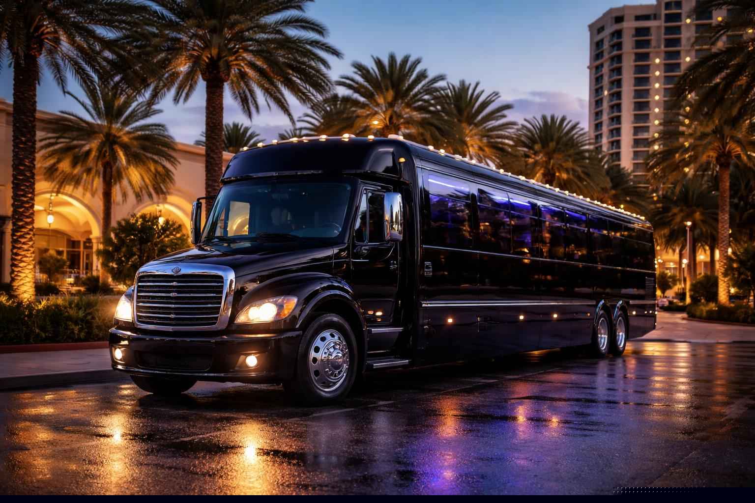 Best Orlando FL Black Bus Company