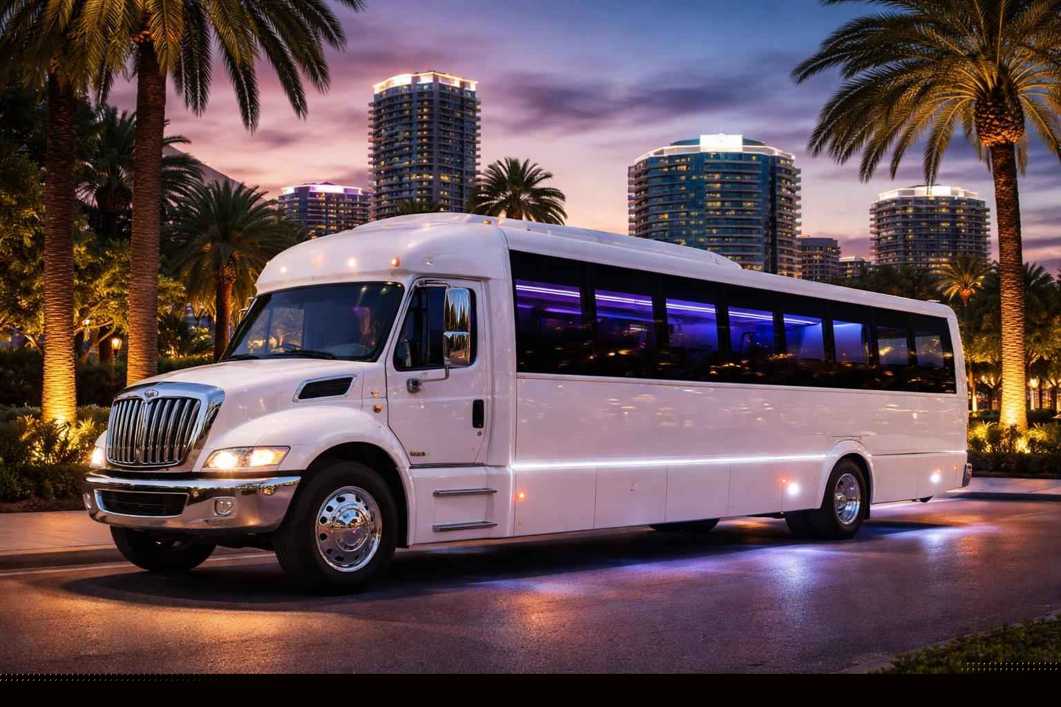 Best Orlando FL White Bus Company