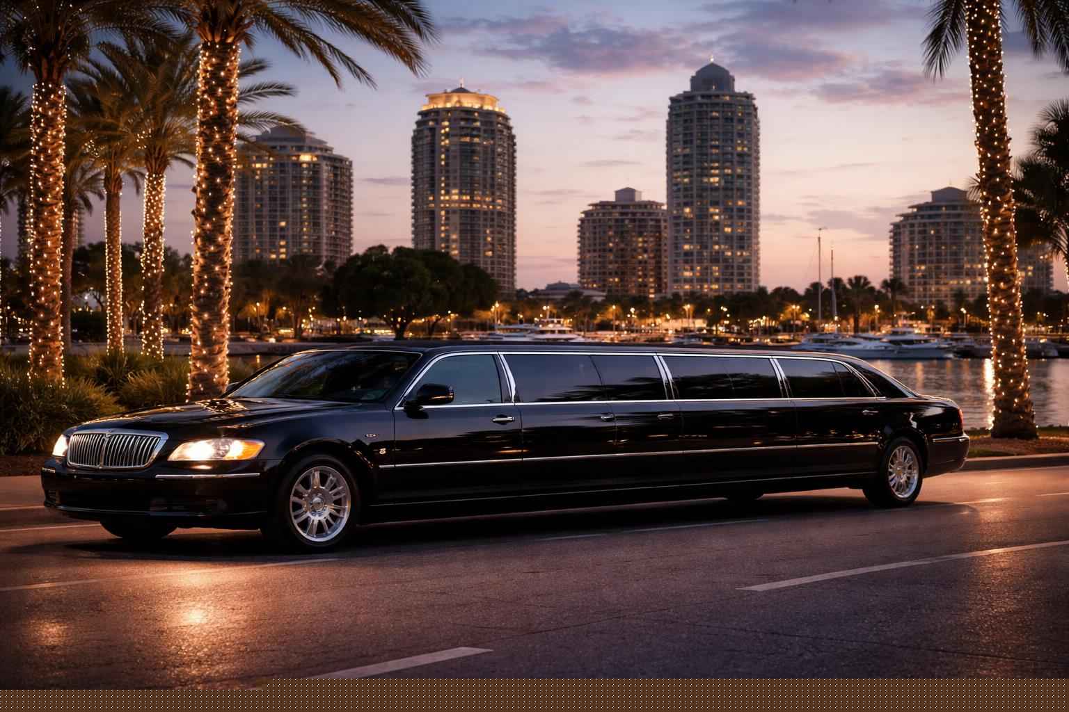 Best St. Petersburg FL Black Limo Company