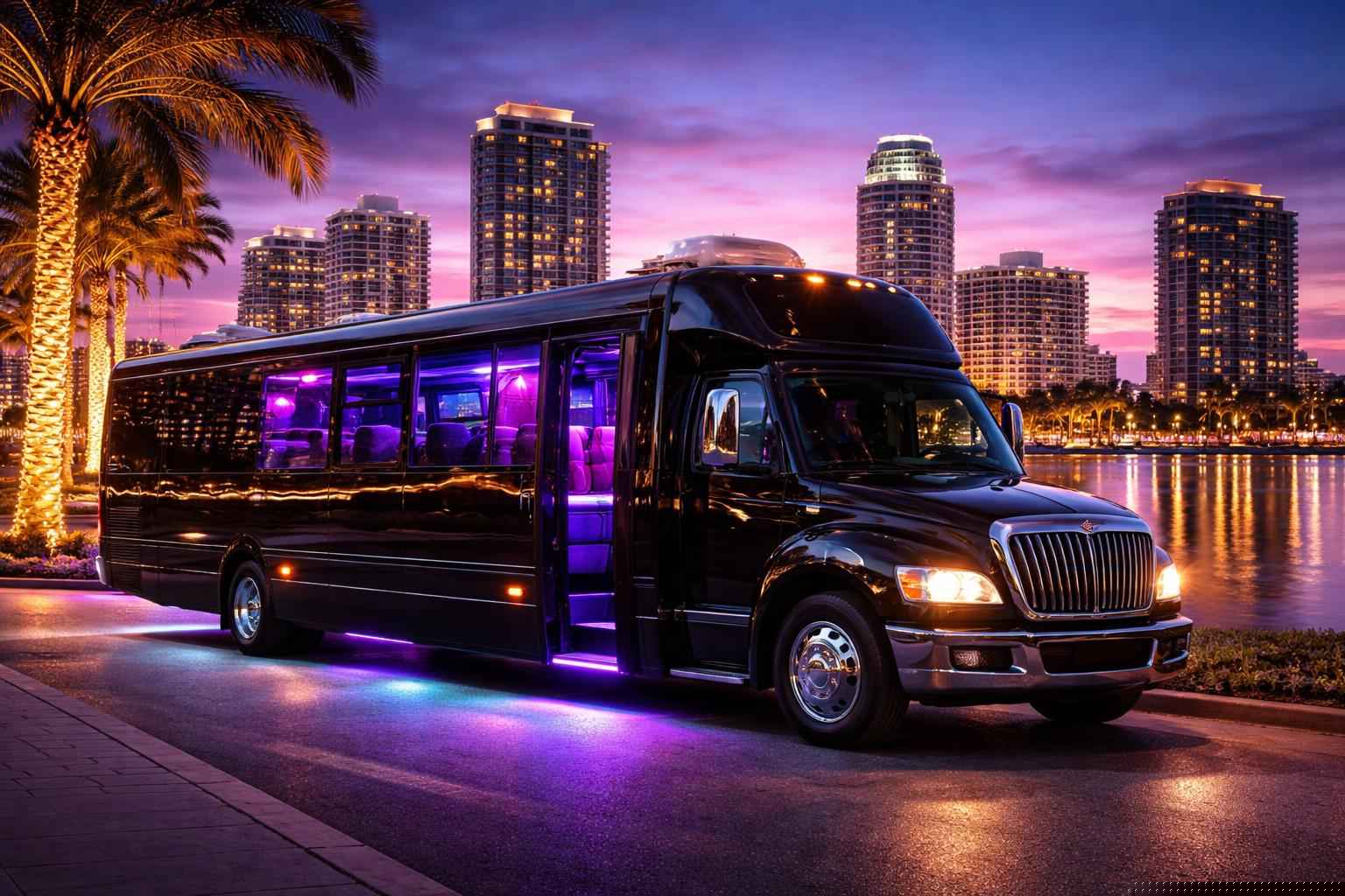 Best St. Petersburg FL Party Bus Company