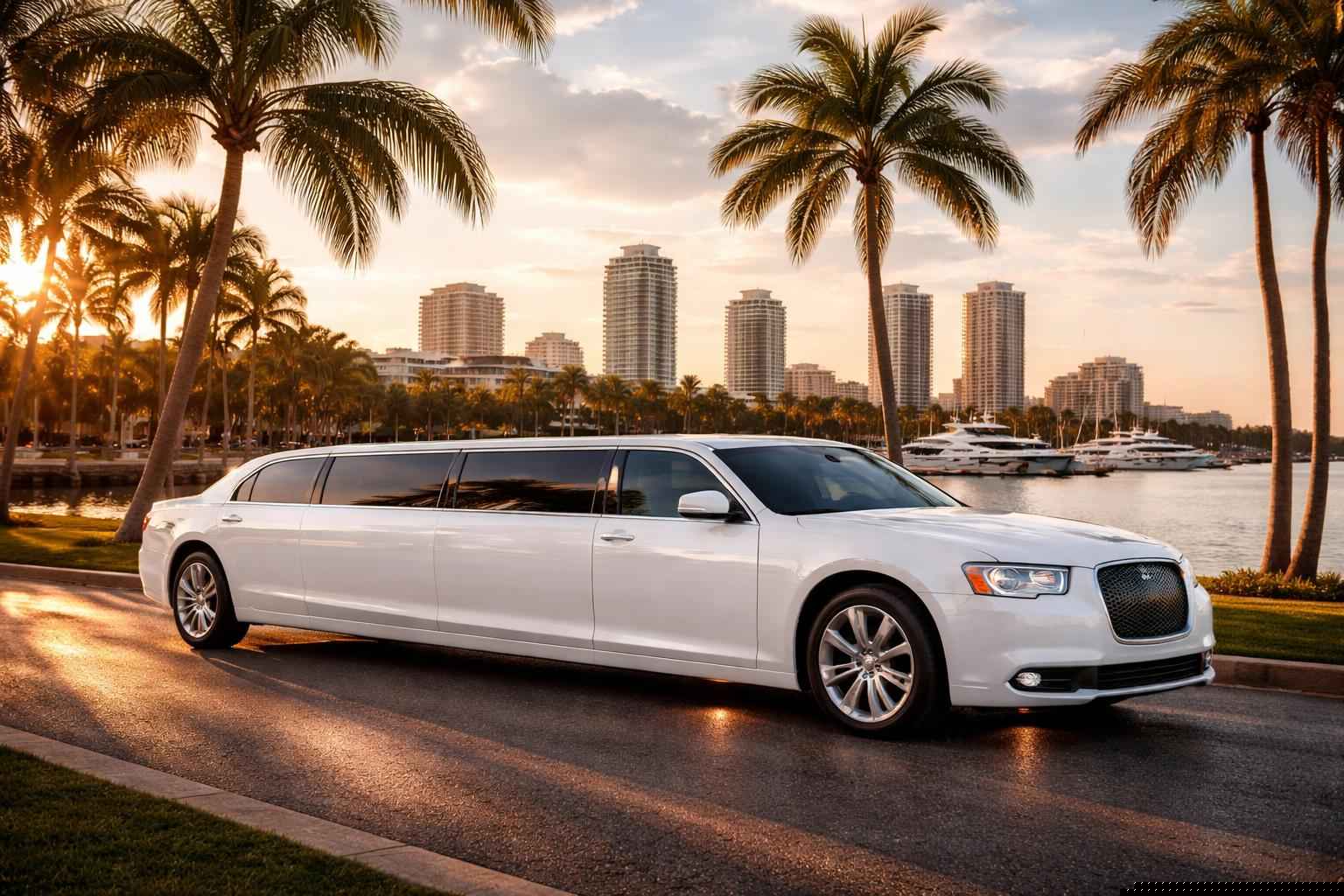 Best St. Petersburg FL White Limo Company