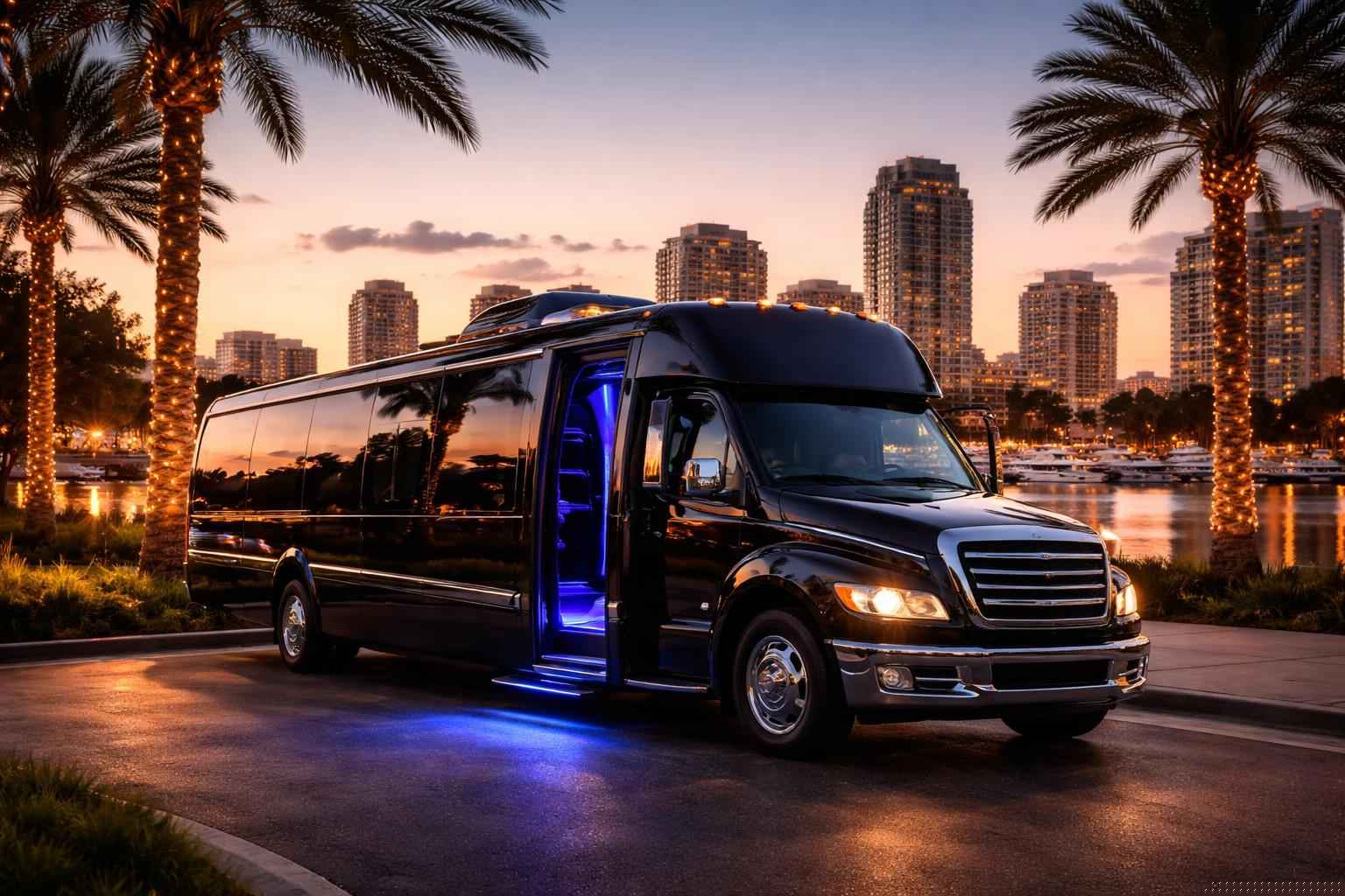Best St. Petersburg FL Limo Bus Company