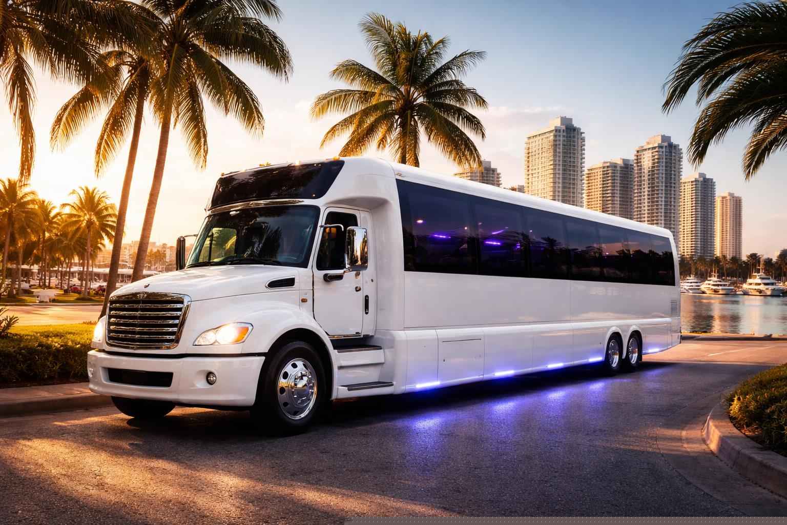 Best Tampa FL White Bus Company