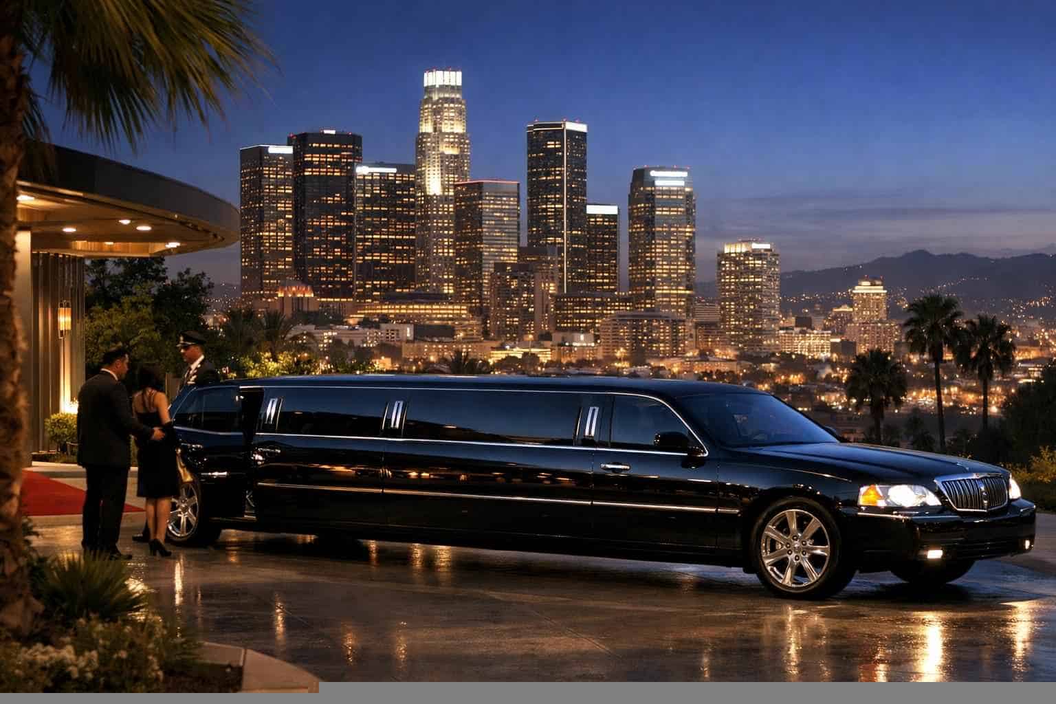 Black Limo Rental Services in Los Angeles California