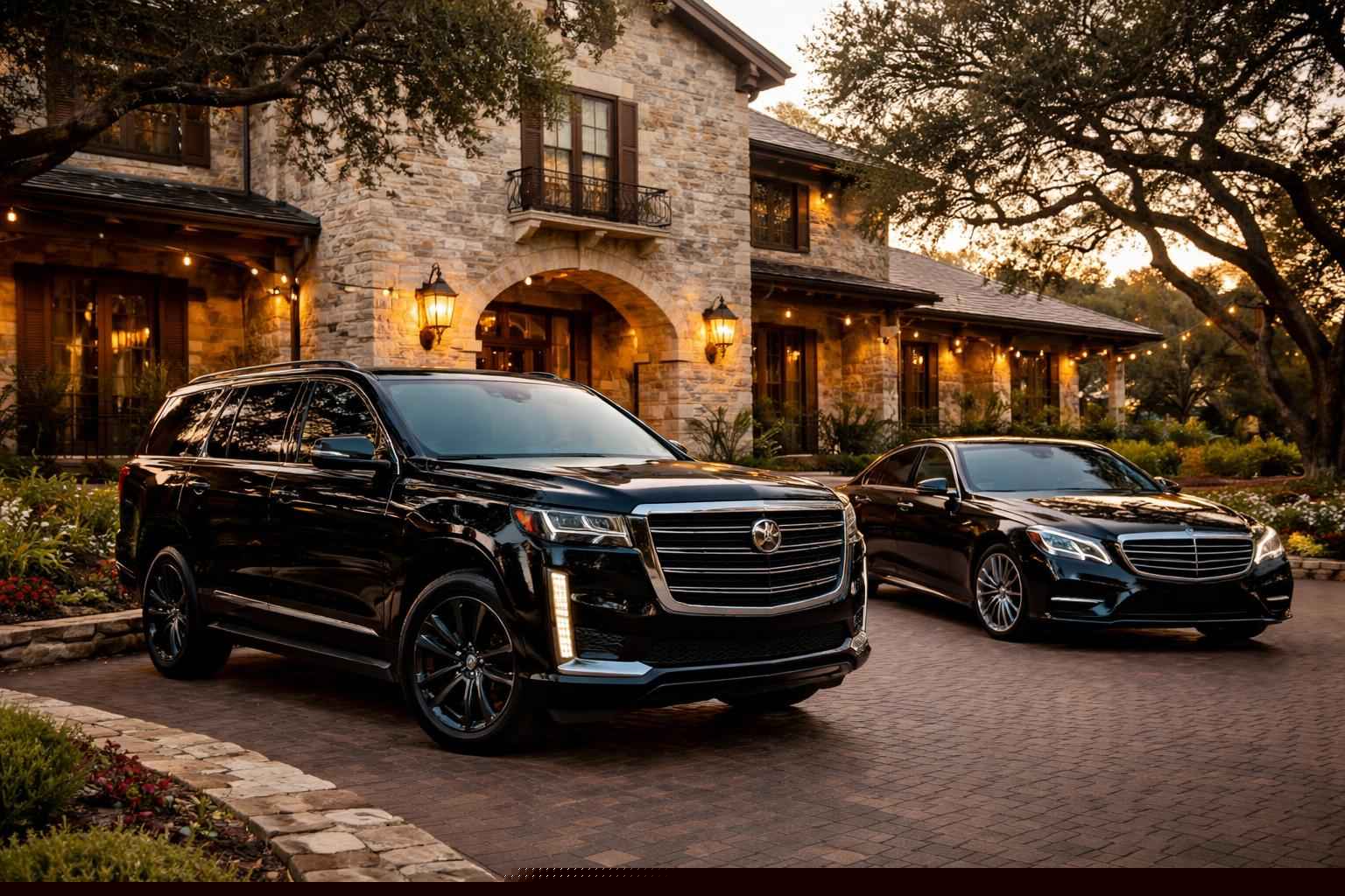 Luxury Black Cars For Boerne Travel